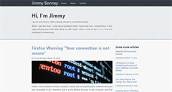 Desktop Screenshot of jimmybonney.com